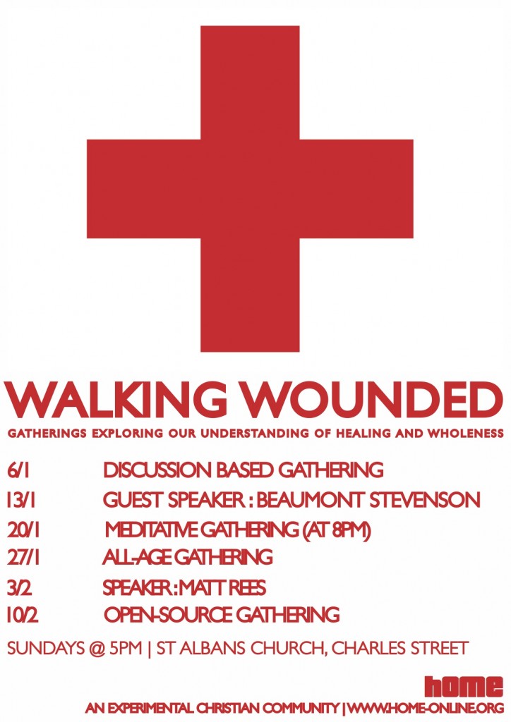 Walking Wounded cycle poster #1