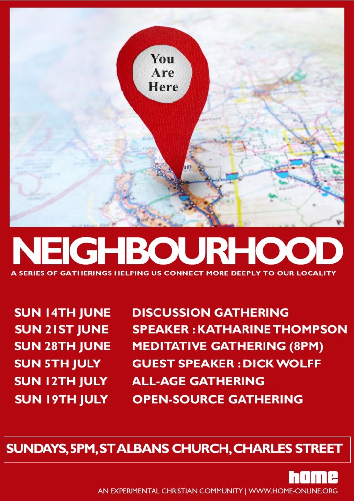 neighbourhood cycle poster